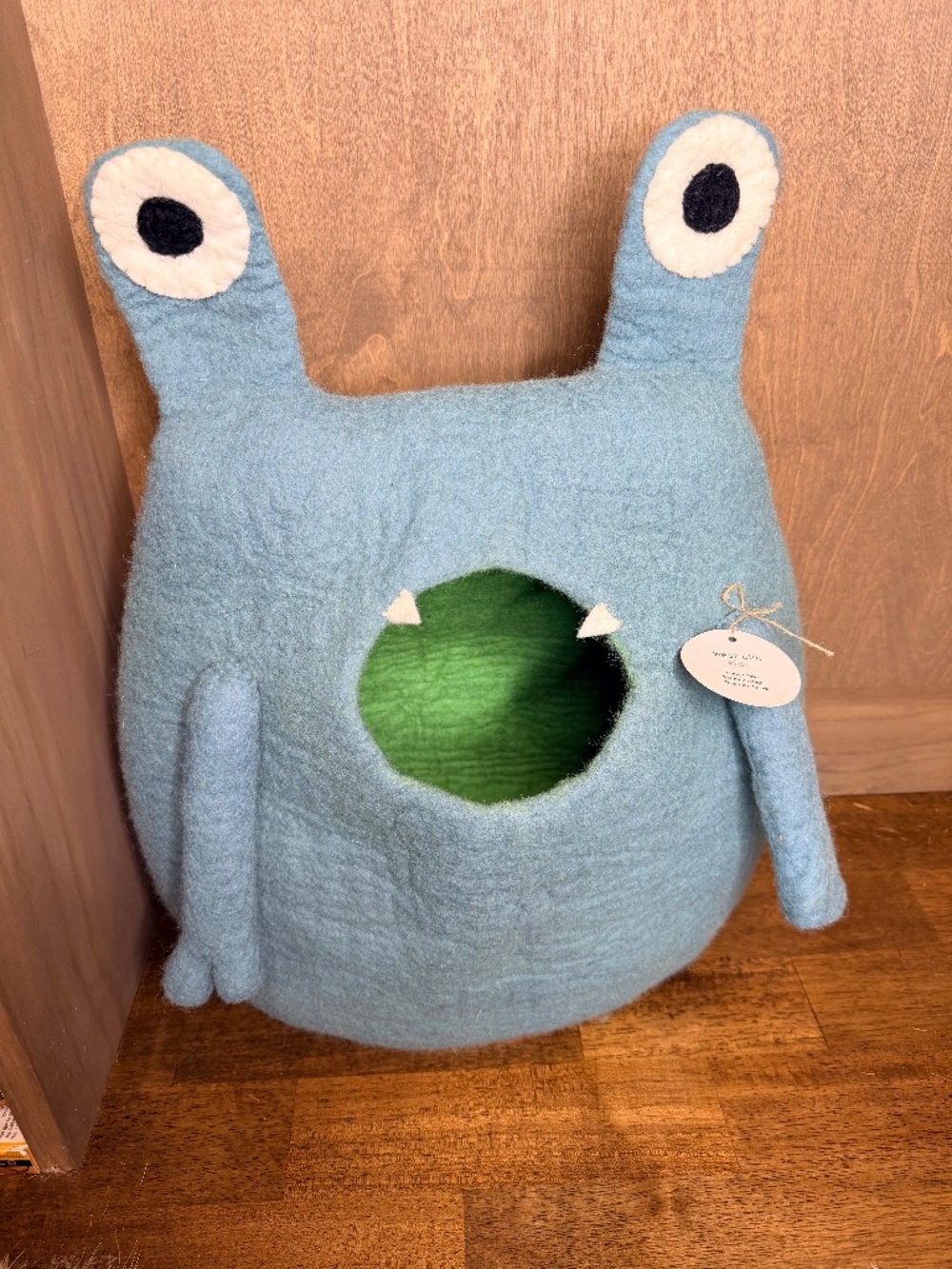 New West Elm felt monster candy bowl
